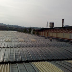 Limpieza de cubiertas en pabellones industriales